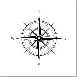 Compass Rose Posters and Art